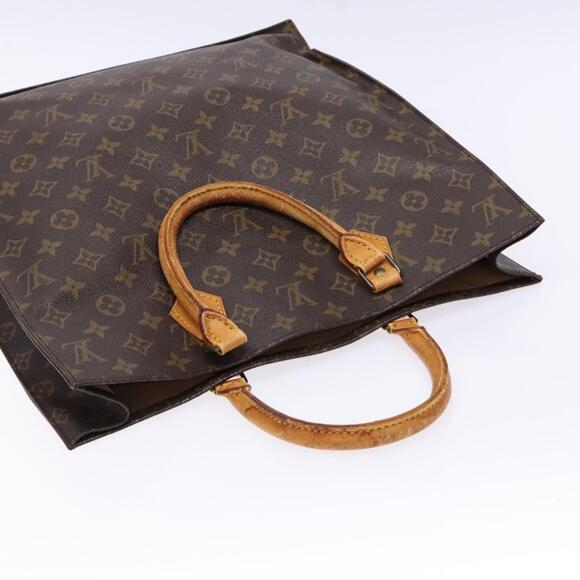 LOUIS VUITTON Monogram Sac Plat Hand Bag M51140 - Picture 6 of 12